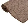 Alfombra de exterior de tejido plano marrón 80x250 cm de vidaXL, Alfombras - Ref: Foro24-340786, Precio: 40,67 €, Descuento: %