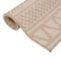 Alfombra de exterior de tejido plano rayas marrones 200x280 cm de vidaXL, Alfombras - Ref: Foro24-340868, Precio: 95,37 €, De...