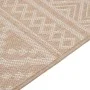 Alfombra de exterior de tejido plano rayas marrones 200x280 cm de vidaXL, Alfombras - Ref: Foro24-340868, Precio: 95,37 €, De...