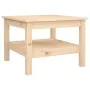 Mesa de centro de madera maciza de pino 55x55x40 cm de vidaXL, Mesas de centro - Ref: Foro24-814269, Precio: 60,48 €, Descuen...