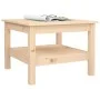 Mesa de centro de madera maciza de pino 55x55x40 cm de vidaXL, Mesas de centro - Ref: Foro24-814269, Precio: 60,48 €, Descuen...