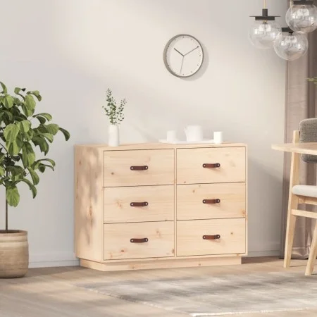 Sideboard aus massivem Kiefernholz, 100 x 40 x 75 cm von vidaXL, Sideboards - Ref: Foro24-820142, Preis: 113,78 €, Rabatt: %