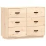Sideboard aus massivem Kiefernholz, 100 x 40 x 75 cm von vidaXL, Sideboards - Ref: Foro24-820142, Preis: 113,78 €, Rabatt: %