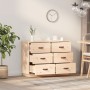 Aparador madera maciza de pino 100x40x75 cm de vidaXL, Aparadores - Ref: Foro24-820142, Precio: 114,97 €, Descuento: %