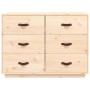 Aparador madera maciza de pino 100x40x75 cm de vidaXL, Aparadores - Ref: Foro24-820142, Precio: 114,97 €, Descuento: %