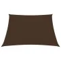 Toldo de vela rectangular tela Oxford marrón 2x2,5 m de vidaXL, Sombrillas - Ref: Foro24-135804, Precio: 26,55 €, Descuento: %