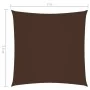 Toldo de vela rectangular tela Oxford marrón 2x2,5 m de vidaXL, Sombrillas - Ref: Foro24-135804, Precio: 26,55 €, Descuento: %