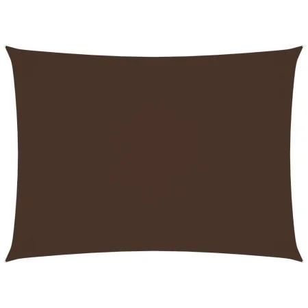 Toldo de vela rectangular tela Oxford marrón 2x3,5 m de vidaXL, Sombrillas - Ref: Foro24-135806, Precio: 31,33 €, Descuento: %
