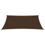 Toldo de vela rectangular tela Oxford marrón 2,5x4 m de vidaXL, Sombrillas - Ref: Foro24-135812, Precio: 39,91 €, Descuento: %