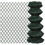 Green steel wire mesh fence 0.8x25 m by vidaXL, fence panels - Ref: Foro24-140348, Price: 79,28 €, Discount: %