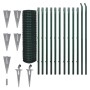 Set de euro valla acero verde 25x1,5 m de vidaXL, Paneles de vallas - Ref: Foro24-140563, Precio: 337,87 €, Descuento: %