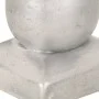 Pfostenkappen 6 Stück aus verzinktem Metall, Kugelende 91x91 mm. von vidaXL, Zubehör für Tore und Zäune - Ref: Foro24-145499,...