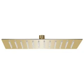 Regenduschkopf aus goldenem quadratischem Edelstahl 30x20cm. von vidaXL, Duschköpfe - Ref: Foro24-147713, Preis: 23,56 €, Rab...
