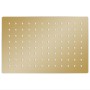 Cabezal ducha efecto lluvia acero inox cuadrado dorado 30x20cm de vidaXL, Cabezales de ducha - Ref: Foro24-147713, Precio: 19...