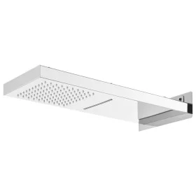 Cabezal de ducha de pared acero inoxidable 201 plateado de vidaXL, Cabezales de ducha - Ref: Foro24-147724, Precio: 66,19 €, ...