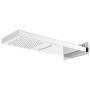 Cabezal de ducha de pared acero inoxidable 201 plateado de vidaXL, Cabezales de ducha - Ref: Foro24-147724, Precio: 67,48 €, ...