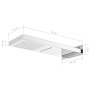 Cabezal de ducha de pared acero inoxidable 201 plateado de vidaXL, Cabezales de ducha - Ref: Foro24-147724, Precio: 67,48 €, ...