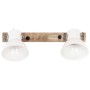 Lámpara de pared industrial blanca 45x25 cm E27 de vidaXL, Lámparas - Ref: Foro24-320518, Precio: 44,36 €, Descuento: %