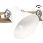 Lámpara de pared industrial blanca 45x25 cm E27 de vidaXL, Lámparas - Ref: Foro24-320518, Precio: 47,14 €, Descuento: %