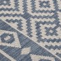 Alfombra de exterior de tejido plano rayas azules 80x250 cm de vidaXL, Alfombras - Ref: Foro24-340835, Precio: 42,14 €, Descu...