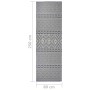 Alfombra de exterior de tejido plano rayas azules 80x250 cm de vidaXL, Alfombras - Ref: Foro24-340835, Precio: 42,14 €, Descu...