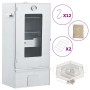 Horno ahumador de BBQ con generador humo frío acero galvanizado de vidaXL, Barbacoas - Ref: Foro24-3200755, Precio: 165,38 €,...