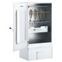 Horno ahumador de BBQ con generador humo frío acero galvanizado de vidaXL, Barbacoas - Ref: Foro24-3200755, Precio: 165,38 €,...