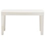 Juego de muebles de jardín 3 piezas plástico blanco de vidaXL, Conjuntos de jardín - Ref: Foro24-48823, Precio: 166,71 €, Des...