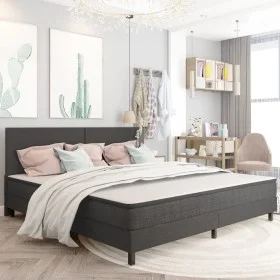 Cabecero de tela gris oscuro 200x200 cm de vidaXL, Cabeceros y pies de cama - Ref: Foro24-287471, Precio: 103,71 €, Descuento: %