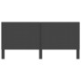 Cabecero de tela gris oscuro 200x200 cm de vidaXL, Cabeceros y pies de cama - Ref: Foro24-287471, Precio: 105,49 €, Descuento: %