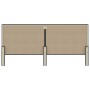 Cabecero de tela gris oscuro 200x200 cm de vidaXL, Cabeceros y pies de cama - Ref: Foro24-287471, Precio: 105,49 €, Descuento: %