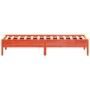 Estructura de cama madera maciza de pino marrón cera 75x190 cm de vidaXL, Camas y somieres - Ref: Foro24-842733, Precio: 84,5...