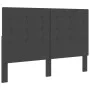 Tufted headboard in dark gray fabric 140x200 cm by vidaXL, Headboards and footboards - Ref: Foro24-287472, Price: 90,53 €, Di...