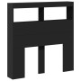 Cabecero de cama con LED negro 100x17x102 cm de vidaXL, Cabeceros y pies de cama - Ref: Foro24-839183, Precio: 63,95 €, Descu...
