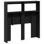 Cabecero de cama con LED negro 100x17x102 cm de vidaXL, Cabeceros y pies de cama - Ref: Foro24-839183, Precio: 63,95 €, Descu...