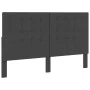 Tufted headboard in dark gray fabric 180x200 cm by vidaXL, Headboards and footboards - Ref: Foro24-287474, Price: 112,40 €, D...