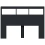 Cabecero de cama con LED negro 140x17x102 cm de vidaXL, Cabeceros y pies de cama - Ref: Foro24-839197, Precio: 91,96 €, Descu...