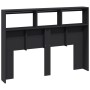 Cabecero de cama con LED negro 140x17x102 cm de vidaXL, Cabeceros y pies de cama - Ref: Foro24-839197, Precio: 87,01 €, Descu...