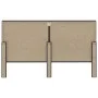 Tufted headboard in dark gray fabric 180x200 cm by vidaXL, Headboards and footboards - Ref: Foro24-287474, Price: 112,40 €, D...