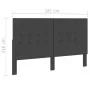 Tufted headboard in dark gray fabric 180x200 cm by vidaXL, Headboards and footboards - Ref: Foro24-287474, Price: 112,40 €, D...