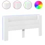 Bettkopfteil mit weißer LED 200x16,5x103,5 cm von vidaXL, Kopf- und Fußteile - Ref: Foro24-839266, Preis: 96,86 €, Rabatt: %