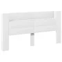Cabecero de cama con LED blanco 200x16,5x103,5 cm de vidaXL, Cabeceros y pies de cama - Ref: Foro24-839266, Precio: 96,86 €, ...