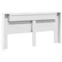Cabecero de cama con LED blanco 200x16,5x103,5 cm de vidaXL, Cabeceros y pies de cama - Ref: Foro24-839266, Precio: 96,86 €, ...