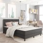 Cabecero de tela gris oscuro 160x200 cm de vidaXL, Cabeceros y pies de cama - Ref: Foro24-287477, Precio: 101,58 €, Descuento: %