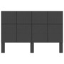 Cabecero de tela gris oscuro 160x200 cm de vidaXL, Cabeceros y pies de cama - Ref: Foro24-287477, Precio: 101,58 €, Descuento: %
