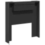 Cabecero de cama con luz LED negro 100x16,5x103,5 cm de vidaXL, Cabeceros y pies de cama - Ref: Foro24-839232, Precio: 69,72 ...
