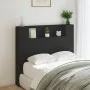 Cabecero de cama con luz LED negro 120x16,5x103,5 cm de vidaXL, Cabeceros y pies de cama - Ref: Foro24-839239, Precio: 79,44 ...