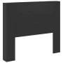 Cabecero de cama con luz LED negro 120x16,5x103,5 cm de vidaXL, Cabeceros y pies de cama - Ref: Foro24-839239, Precio: 79,44 ...