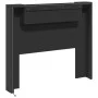 Cabecero de cama con luz LED negro 120x16,5x103,5 cm de vidaXL, Cabeceros y pies de cama - Ref: Foro24-839239, Precio: 79,44 ...