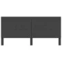 Cabecero copetudo de tela gris oscuro 200x200 cm de vidaXL, Cabeceros y pies de cama - Ref: Foro24-287475, Precio: 118,54 €, ...